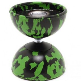 Arlequin Medium Groen/Zwart - Diabolo, Mr. Babache