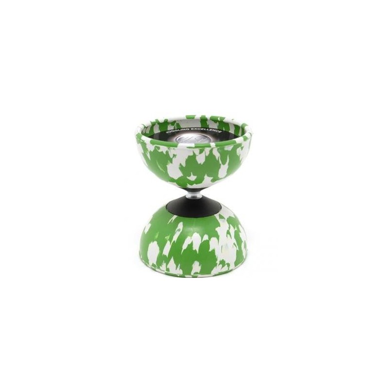 Arlequin Medium Wit/Groen- Diabolo, Mr. Babache