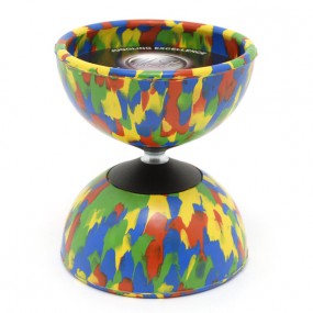 Arlequin Medium Rood/Geel/Blauw/Groen - Diabolo, Mr. Babache