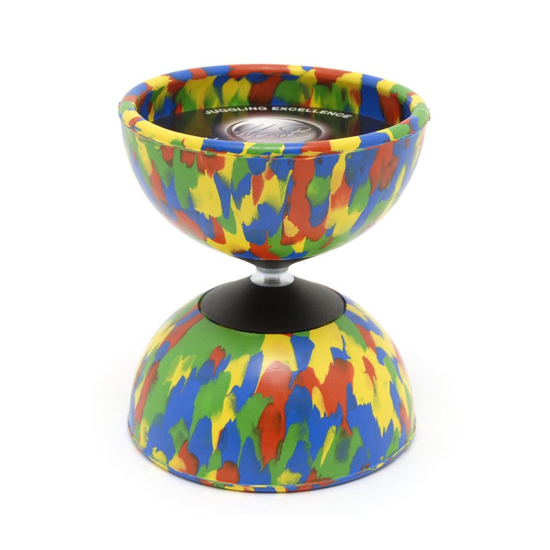 Arlequin Medium Rood/Geel/Blauw/Groen - Diabolo, Mr. Babache