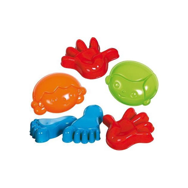 Gowi - Zandvorm, 6 delig in netje