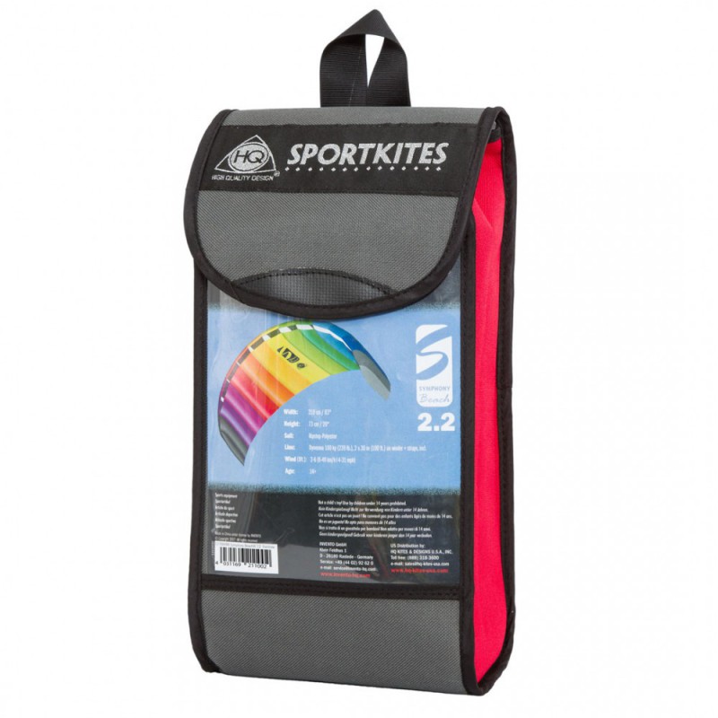 HQ Matras vlieger, Symphony Beach 1.8 Rainbow 180*60cm 11768250