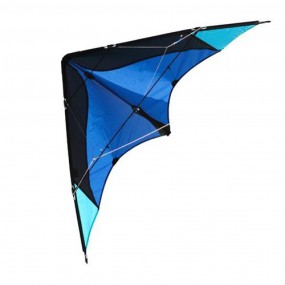 Delta stunt vlieger, 117*59cm Blauw/Zwart, Elliot