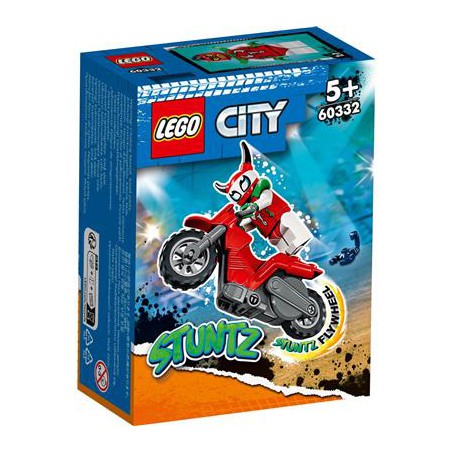 Lego - City Stuntz 60332  Roekeloze Scorpion stuntmotor