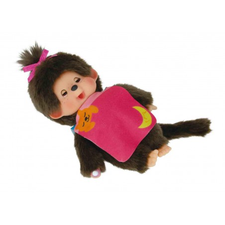 Monchhichi, Meisje slaapogen omkeerbare slab (20cm)