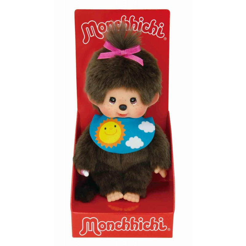 Monchhichi, Meisje slaapogen omkeerbare slab (20cm)