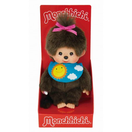 Monchhichi, Meisje slaapogen omkeerbare slab (20cm)