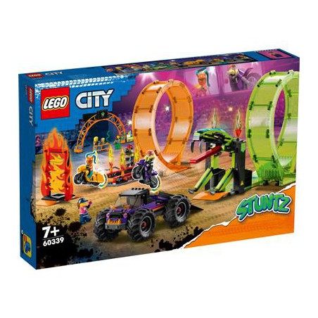 Lego - City Stuntz 60339 Dubbele looping stuntshow