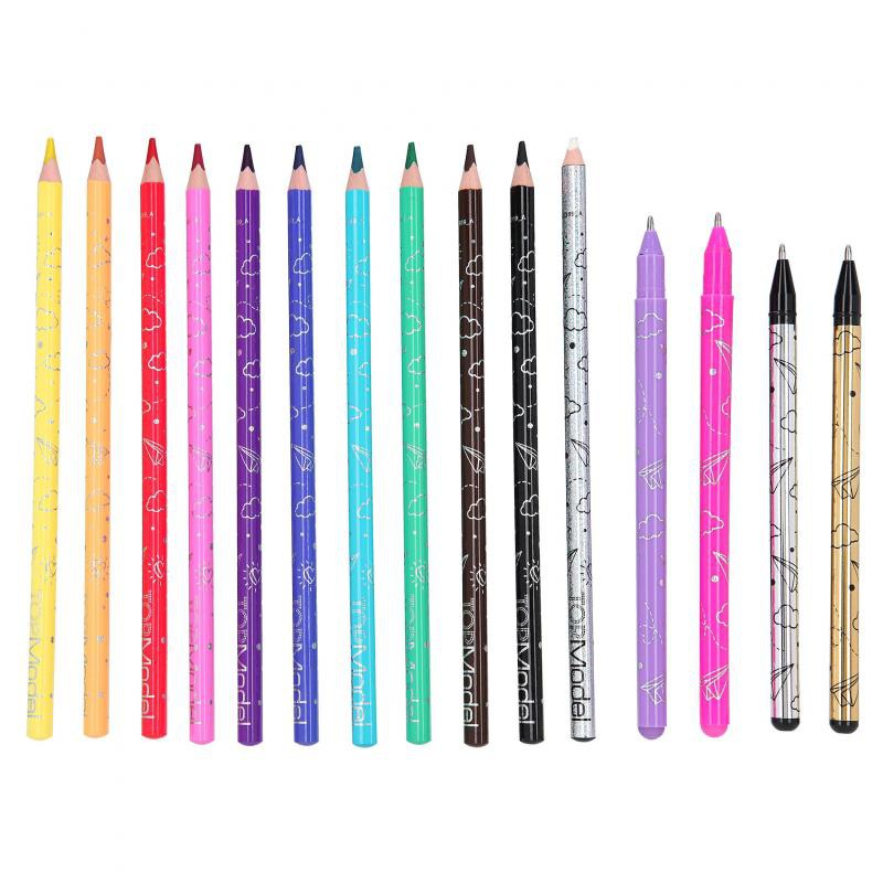 TOPModel kleurboek met potloden 11389