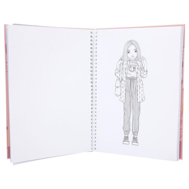 TOPModel kleurboek met potloden 11389