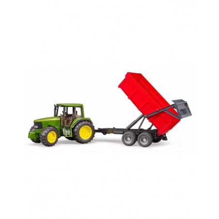 Bruder - John Deere met Kieptrailer