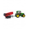 Bruder - John Deere met Kieptrailer