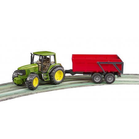 Bruder - John Deere met Kieptrailer