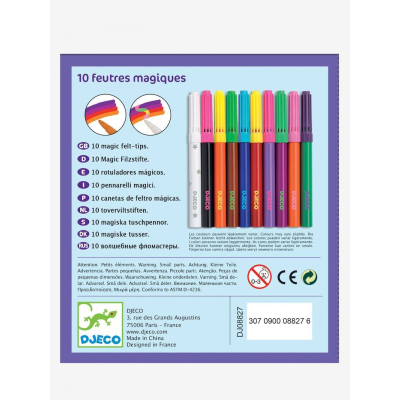 10 Magische Stiften, Djeco