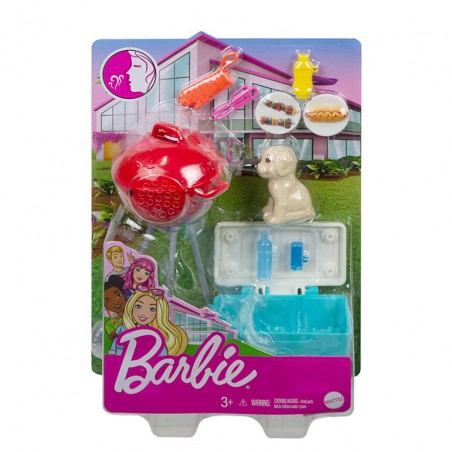 Barbie, Mini Playset met Huisdier