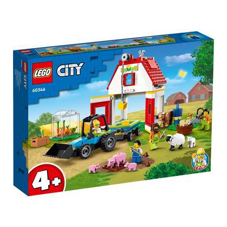 LEGO - City Schuur en boerderijdieren 60346
