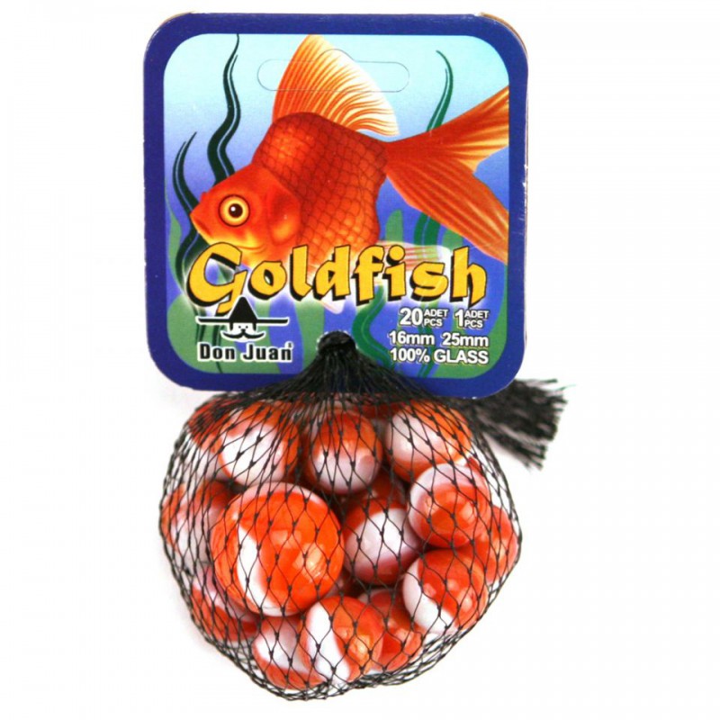 Knikkers - Goudvis, 21st.