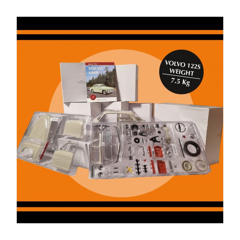 Volvo 122S 1:8 Metaal, Diamant 8, Ixo Collections