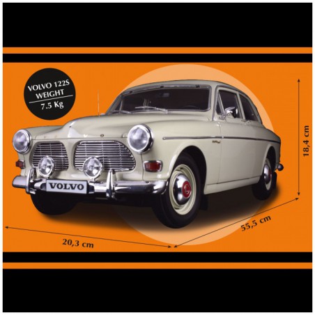 Volvo 122S 1:8 Metaal, Diamant 8, Ixo Collections