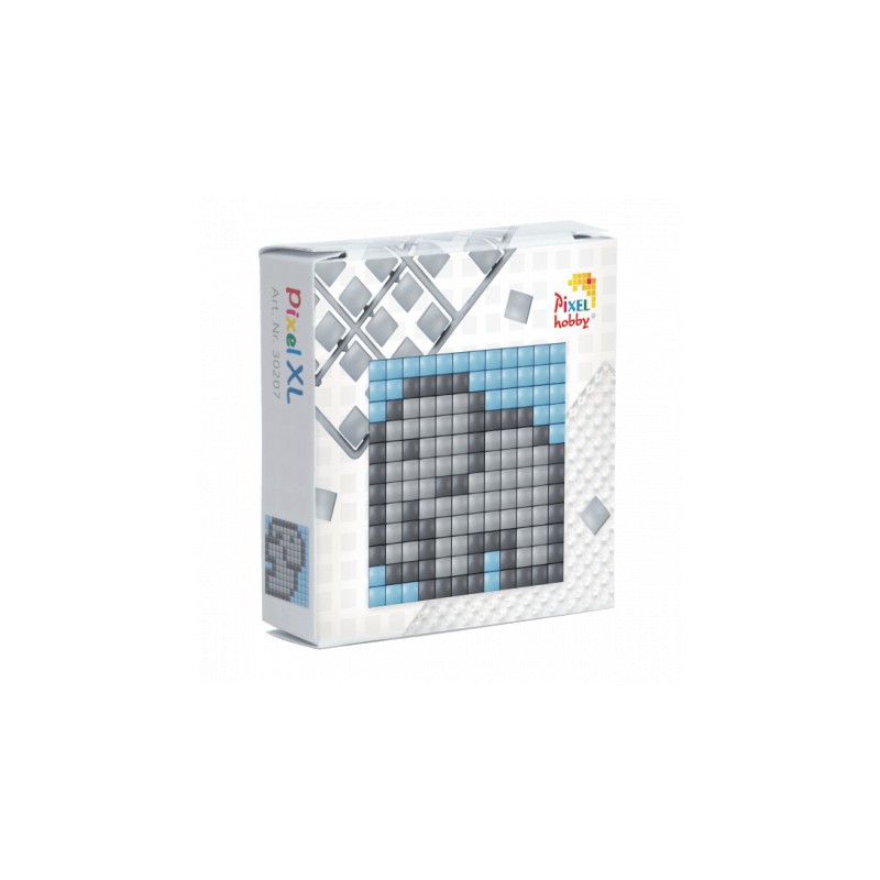 XL Pixel Set met 3 Matjes - Olifant
