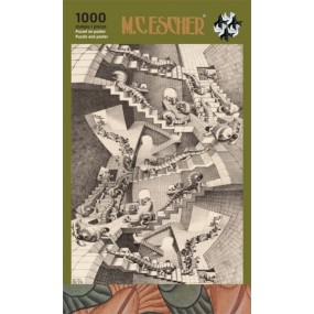 The House of Stairs - M.C. Escher 1000stukjes Puzzelman
