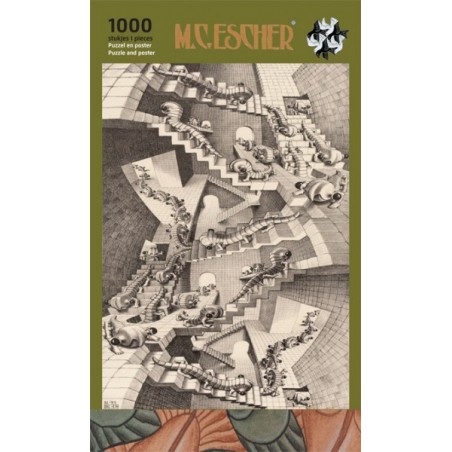 The House of Stairs - M.C. Escher 1000stukjes Puzzelman