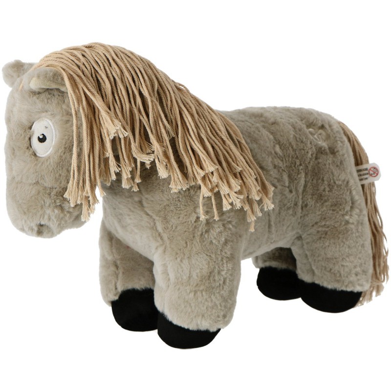 Crafty Ponies - Paarden Knuffel, Grijs
