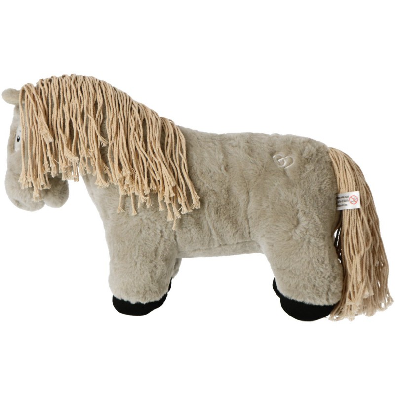 Crafty Ponies - Paarden Knuffel, Grijs