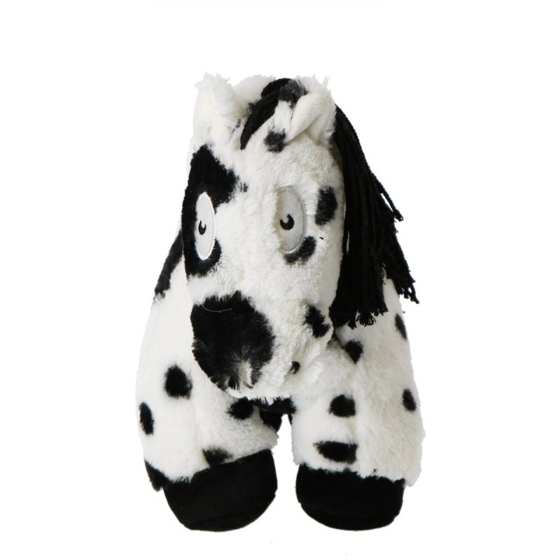 Crafty Ponies - Paarden Knuffel, Zwart Bont