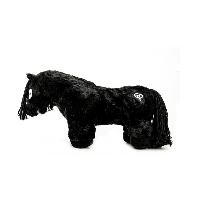 Crafty Ponies - Paarden Knuffel, Zwart/Zwart