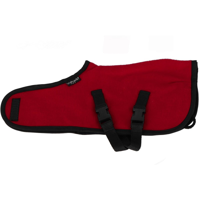 Crafty Ponies - Fleecedeken Rood