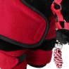 Crafty Ponies - Fleecedeken Rood Crafty Ponies - Fleecedeken Rood
