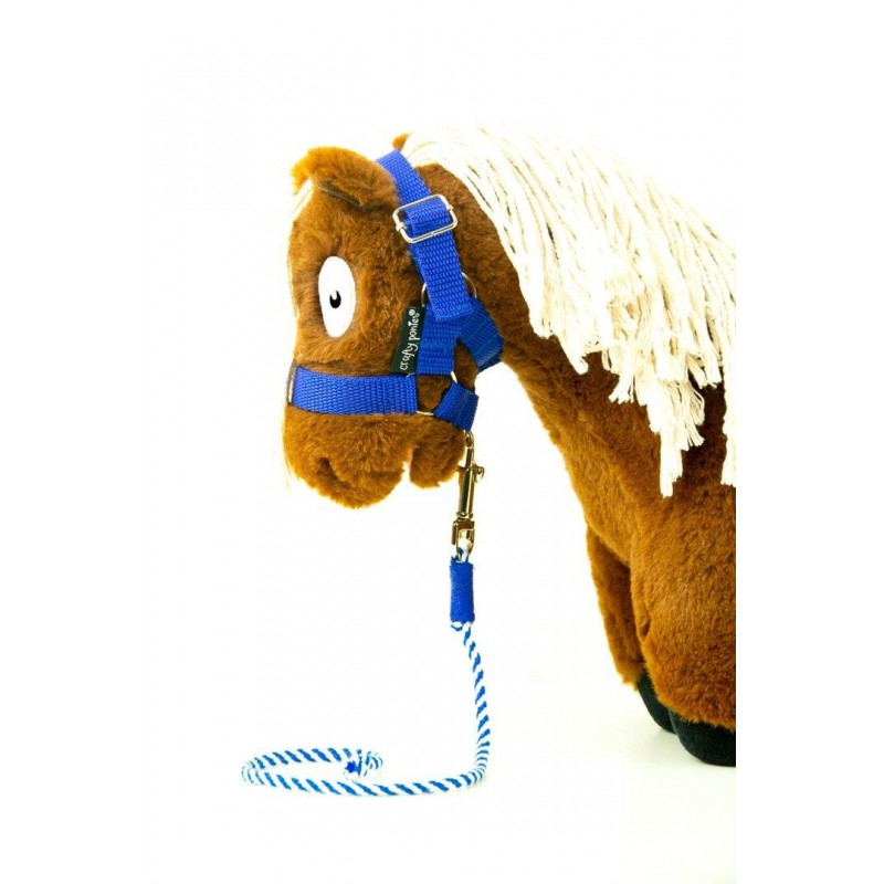 Crafty Ponies - Halstertouw blauw