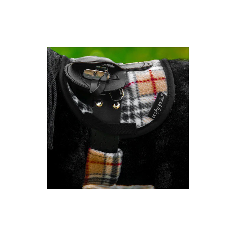 Crafty Ponies - Zadeldek en singelhoes geruit