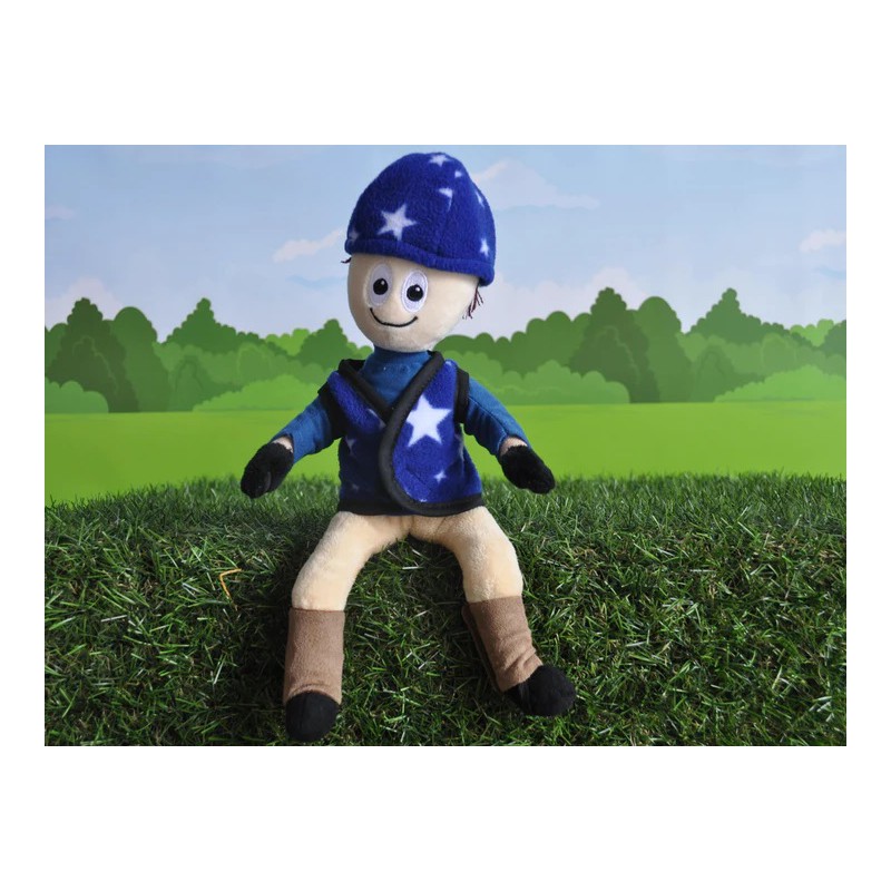 Crafty Ponies - Cap en vest blauw met ster