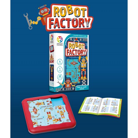 Smartgames - Robot factory (48 opdrachten)