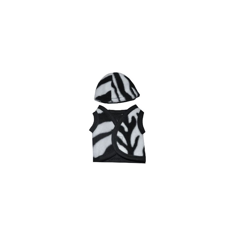 Crafty Ponies - Cap en vest zebra