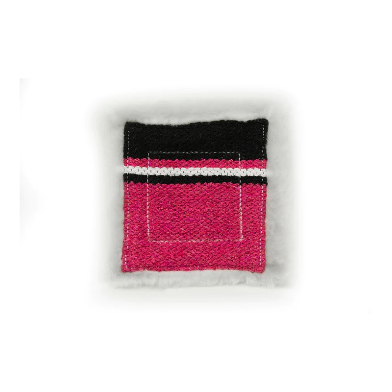 Crafty Ponies -  Sjabrak western zadelpad onderlegger roze