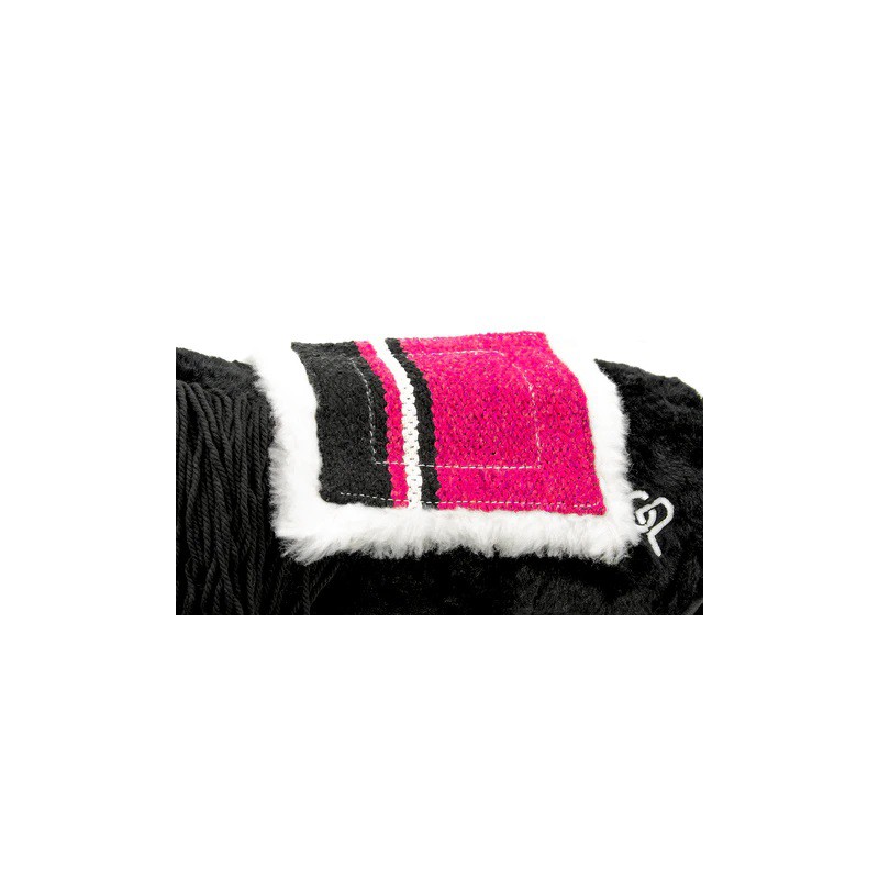 Crafty Ponies -  Sjabrak western zadelpad onderlegger roze