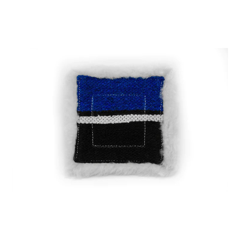 Crafty Ponies -  Sjabrak western zadelpad onderlegger blauw