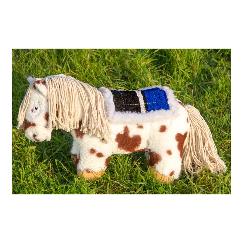 Crafty Ponies -  Sjabrak western zadelpad onderlegger blauw