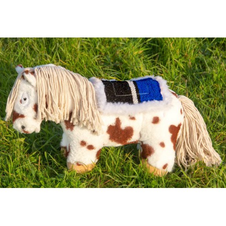 Crafty Ponies -  Sjabrak western zadelpad onderlegger blauw