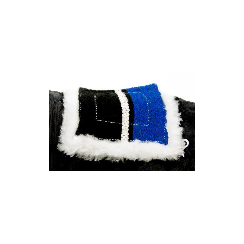 Crafty Ponies -  Sjabrak western zadelpad onderlegger blauw