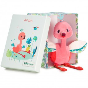 Lilliputiens - Anais knuffelflamingo