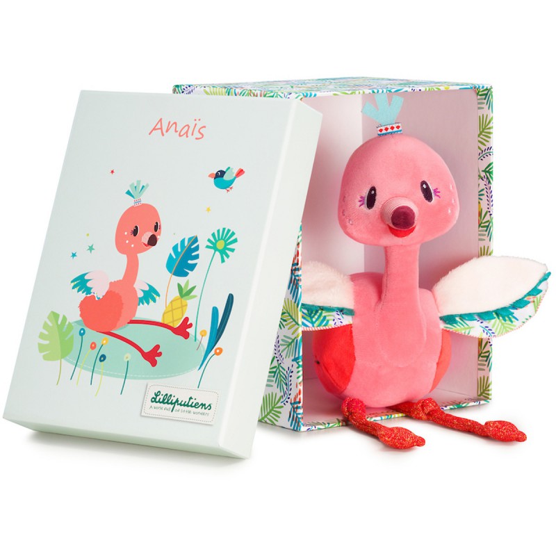 Lilliputiens - Anais knuffelflamingo
