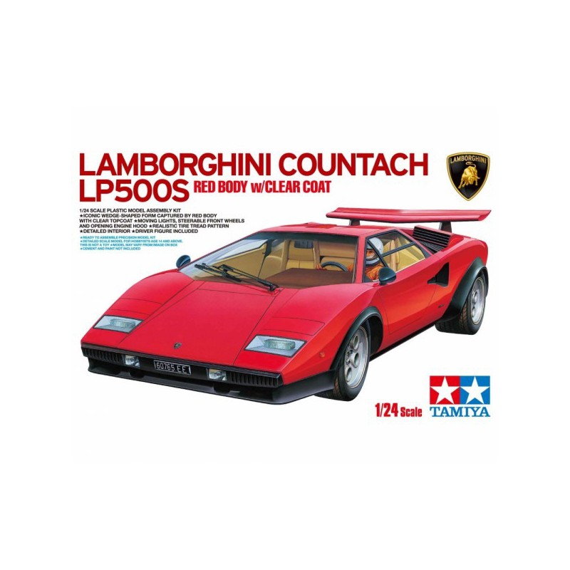 Lamborghini Countach LP500S 1:24, Tamiya