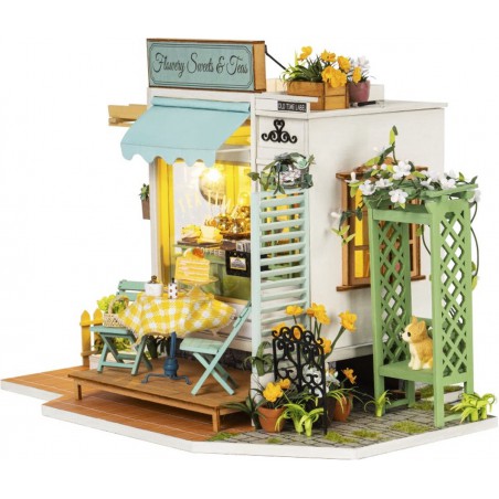 Flowery sweets and teas, Diy Robotime Miniature House