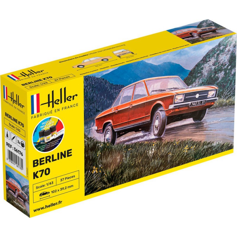 Berline K70 1:43 Starter Kit, Heller