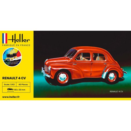 Renault 4 CV 1:43 Starter Kit, Heller
