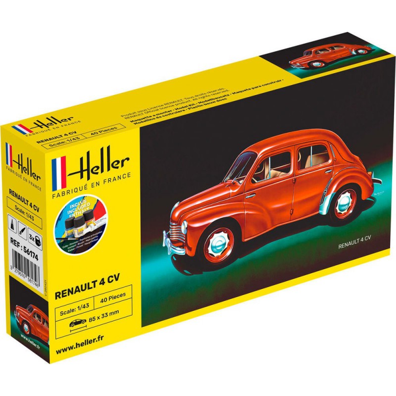 Renault 4 CV 1:43 Starter Kit, Heller